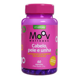 Cabelo Pele E Unhas Moov Fórmula Vitamínica P/ Saúde Beleza 