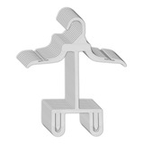 Cabide Infantil Bebe Adaptador Corpinho Branco 200uni P M G