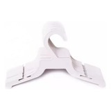 Cabide Infantil Branco Kit 100 Un Roupas De Bebê E Pets.