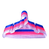 Cabide Infantil Cristal Acrílico Colorido - 30 Peças Cor Transparente