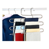 Cabide Metal Multiuso 5 Camadas Calças Bermudas Cacheco