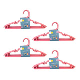 Cabides Bebe Infantil Colorido Reforçado Kit 50 Unid