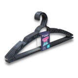 Cabides Preto Super Resistente Roupas Adulto 5 Peças C/1 Kit