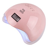 Cabine Rosa Led Uv Sun 5 Rosa Digital Sensor 26leds 48w