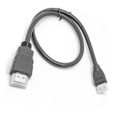 Cabo 1,5 Metros Mini Hdmi Compatível Nikon D3200 D5100 D90