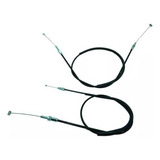 Cabo Acelerador A E B 2 Pçs Honda Cbx 200 Strada