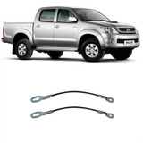 Cabo Aço Tampa Caçamba Hilux 2010 2011 2012 2013 2014 Par