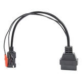 Cabo Adaptador 3 Pinos Fiat Obd