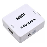 Cabo Adaptador Compativel Hdmi Para Vga Para Tv Pc Notebook