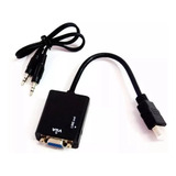 Cabo Adaptador Conversor Hdmi Para Vga