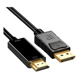 Cabo Adaptador Displayport Para Hdmi 4k