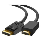 Cabo Adaptador Displayport Para Hdmi 4k