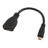 Cabo Adaptador Emenda Micro Hdmi Macho Para Hdmi Femea 30cm