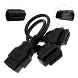 Cabo Adaptador Extensão Macho/fêmea 1 M Obdii Obd2 16 Pinos