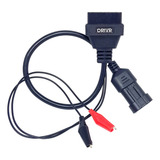 Cabo Adaptador Fiat 3 Pinos Obd Automotivo Obd2 16 Pinos
