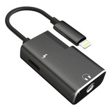 Cabo Adaptador Fone P2 E Carregador iPhone Lightning