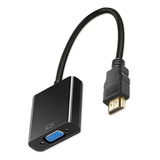 Cabo Adaptador Hdmi Para Vga Para Pc Tv Notebook Monitor