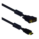 Cabo Adaptador Hdmi X Dvi-d 2,00 Metros 24+1 Macho Premium