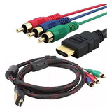 Cabo Adaptador Hdmi X Rca Av - Aparelhos C/ Conversor P/ Tv
