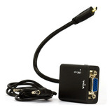 Cabo Adaptador Micro Hdmi Para Vga Com Áudio - Kit Com 16