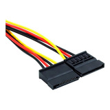 Cabo Adaptador Molex Y Sata Splitter Fonte Energia Mineração