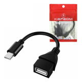 Cabo Adaptador Otg Tipo C Kit 10 Un Usb Revenda Atacado Nfe