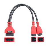 Cabo Adaptador P/ Scanner Obd Fca 12+8 Gateway Jeep Compass