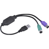 Cabo Adaptador Ps2 Fêmea X Usb