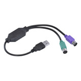 Cabo Adaptador Ps2 Femea X Usb