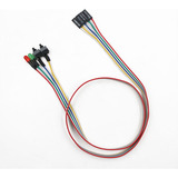 Cabo Adaptador Reset Sw E Power Sw Interruptor Atx 68 Cm