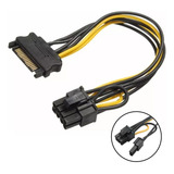 Cabo Adaptador Sata P/ Pci-e 8 Pinos (6 +2) Placa De Vídeo