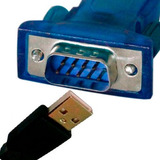 Cabo Adaptador Serial Rs232 Macho Db9 9 Pinos Usb Recovery