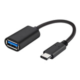 Cabo Adaptador Tipo C Otg Pendrive Usb Para Celular