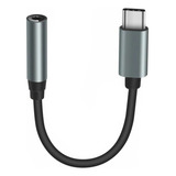 Cabo Adaptador Tipo C Usb-c Para Fone Ouvido P2 P3 3.5mm