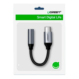 Cabo Adaptador Tipo C X P2 Ugreen Fone Ouvido Xiaomi Huawei