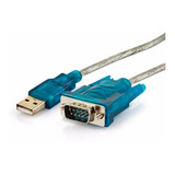 Cabo Adaptador Usb 2.0 Serial Conversor Rs232 Db9 Recovery