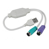 Cabo Adaptador Usb 2 Portas Ps2