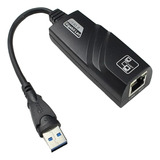 Cabo Adaptador Usb 3.0 10/100/1000mbps Gb Qualidade Rede