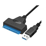 Cabo Adaptador Usb 3.0 Para Sata Iii Hd Externo 2.5 Ssd Hdd