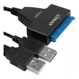 Cabo Adaptador Usb 3.0 Sata Disco Rígido 2.5 E 3.5 Hd E Ssd