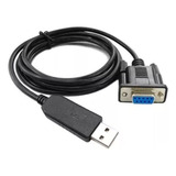 Cabo Adaptador Usb Serial Rs232 Conector Db9 Fêmea Recovery