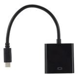 Cabo Adaptador Usb3.1 Tipo C Para Vga Usb C Macho Para Vga F