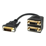 Cabo Adaptador Y Dvi 1x2 Rabicho