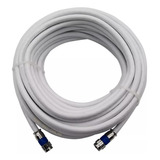 Cabo Antena Rg06 Br Coaxial Montado 10mts - Estoque
