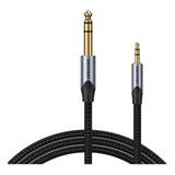 Cabo Audio P10 6.5mm X P2 3.5mm 1m Blindado Vention