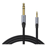 Cabo Audio P10 6.5mm X P2 3.5mm 50cm Blindado Vention