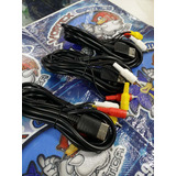 Cabo Av Tv Rca Sega Dreamcast Novo