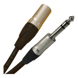 Cabo Balanceado P10 / Xlr Macho 5 Mts Wireconex Santo Angelo