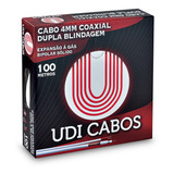Cabo Câmeras Segurança Cftv 4mm Bipolar Dupla Blindagem 100m