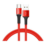 Cabo Carregador 2m Baseus Flexível Usb Tipo-c Hub Notebook